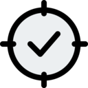 tick mark,seo and web,target,location,position,circle,circular,crosshair